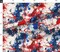 Abstract Red White Blue American Flag Usa Colors Custom Printed Fabric by Spoonflower Various Fabrics by the Yard or Fat Quarter